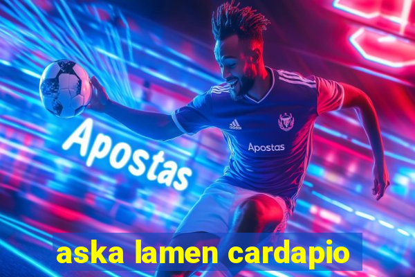 aska lamen cardapio